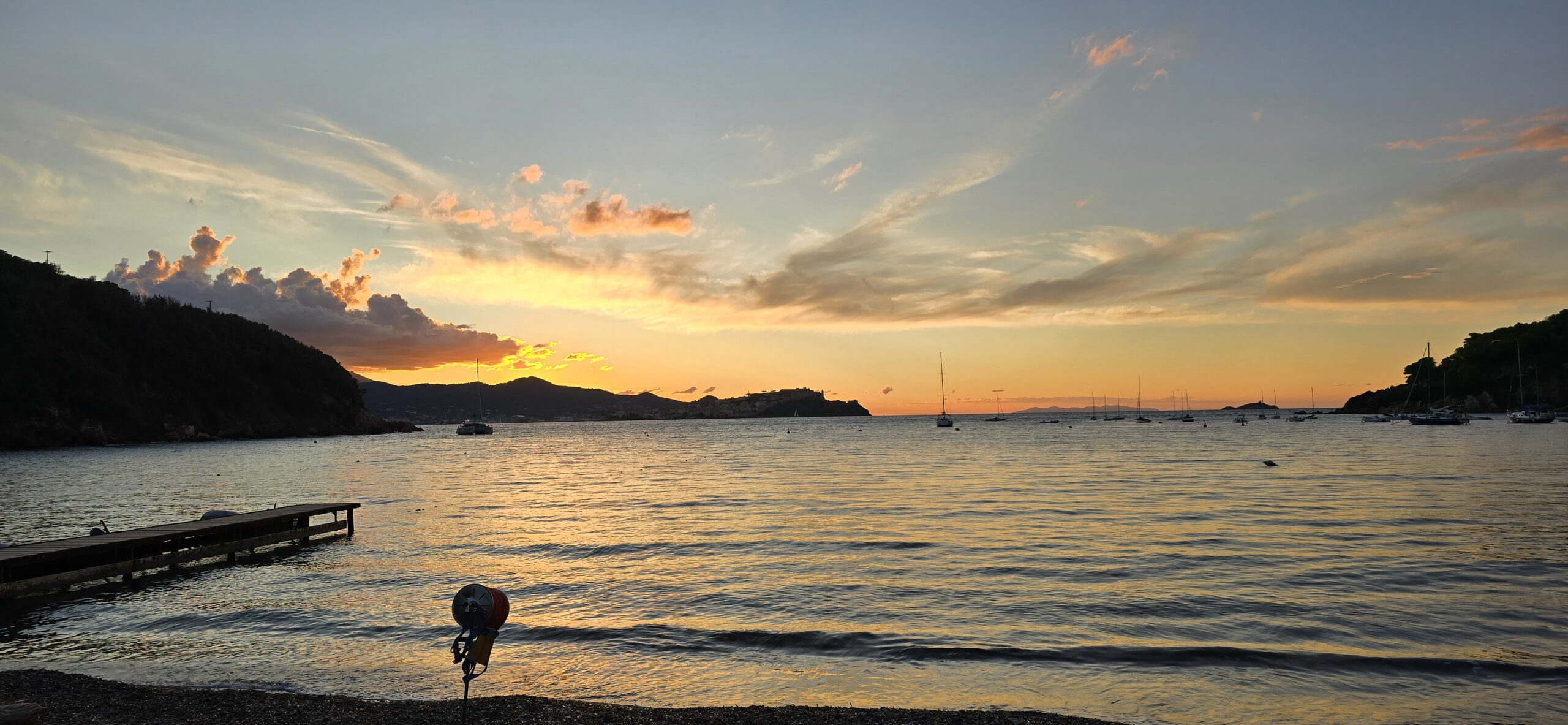 Mountainbike und Segeln auf Elba - 7 Tage Abenteuer Sonnenuntergang auf der Insel Elba